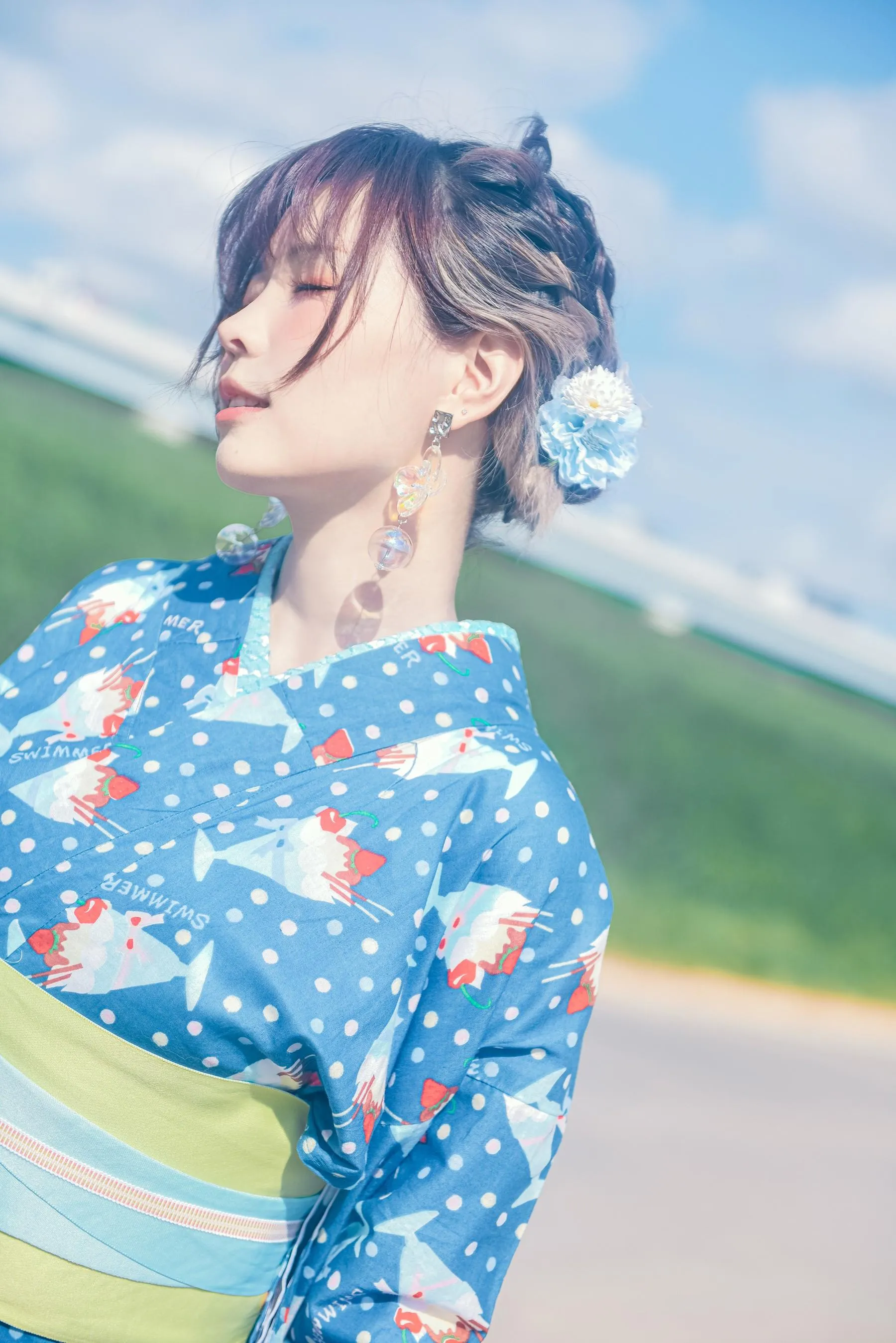 ElyEE子 – NO.119 2023.august A-聖代浴衣 Sundae Yukata [29P]插图6